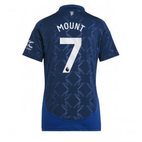 Manchester United Mason Mount #7 Borta Kläder Dam 2024-25 Kortärmad